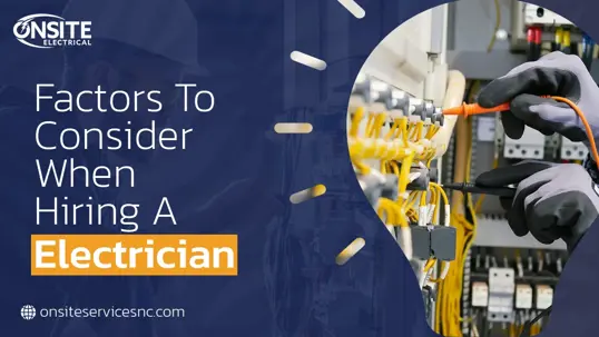 electrician working on electrical panel